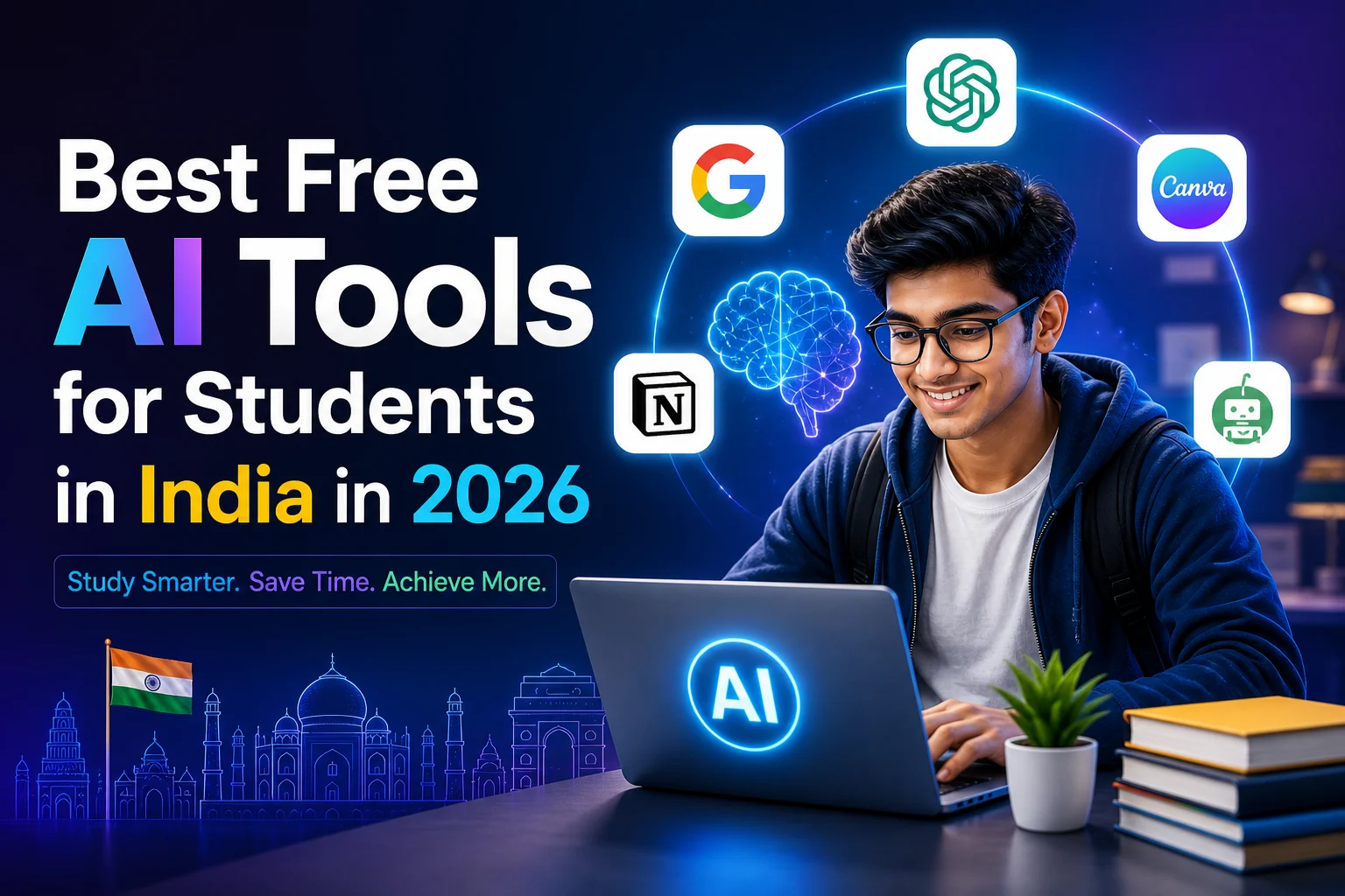 free AI tools for students in India