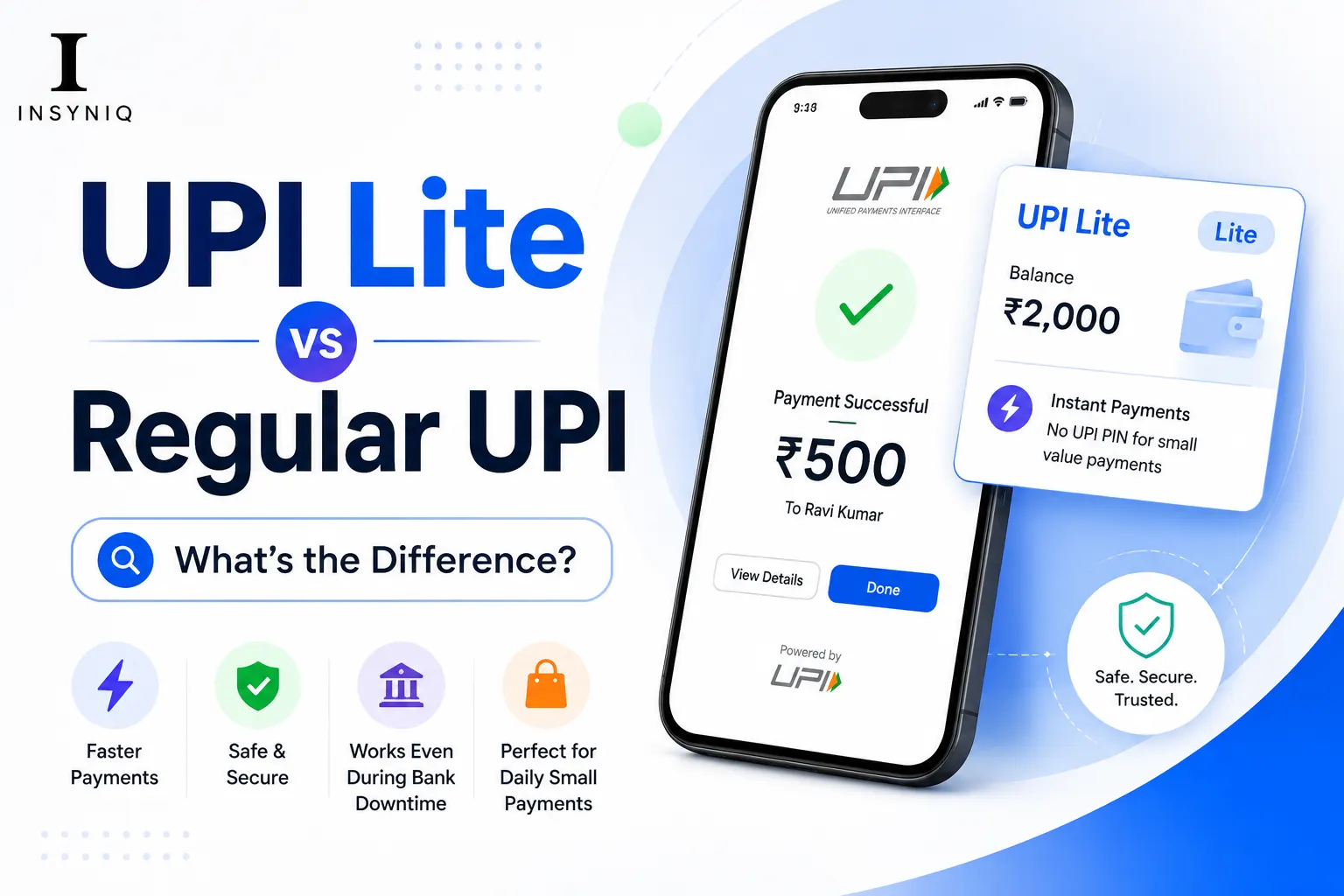 What Is UPI Lite and How Is It Different from Regular UPI
